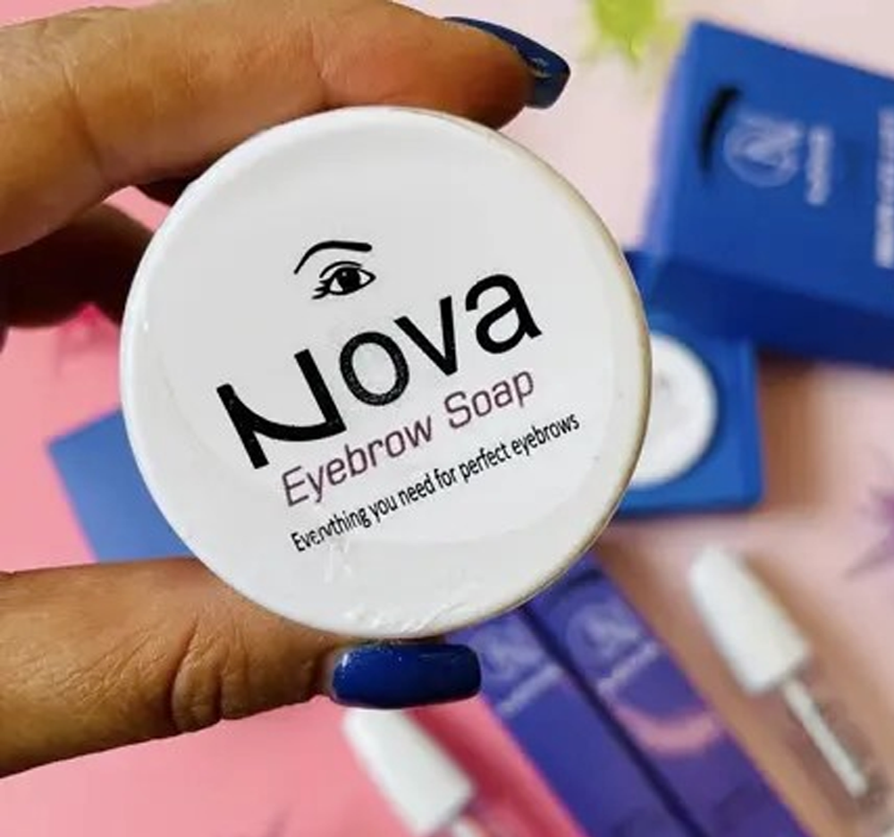 ژل ابرو مدل کاسه‌ای نوا