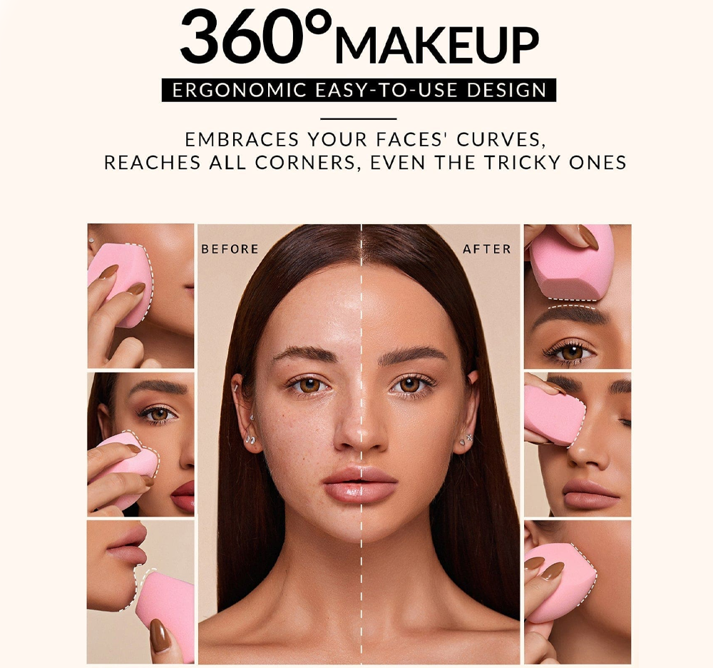 اسفنج آرایشی چند وجهی