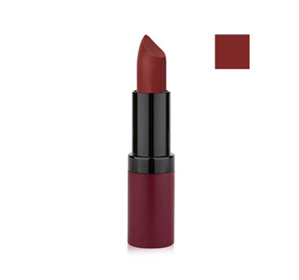 رژ لب گلدن رز مدل Velvet Matte 
