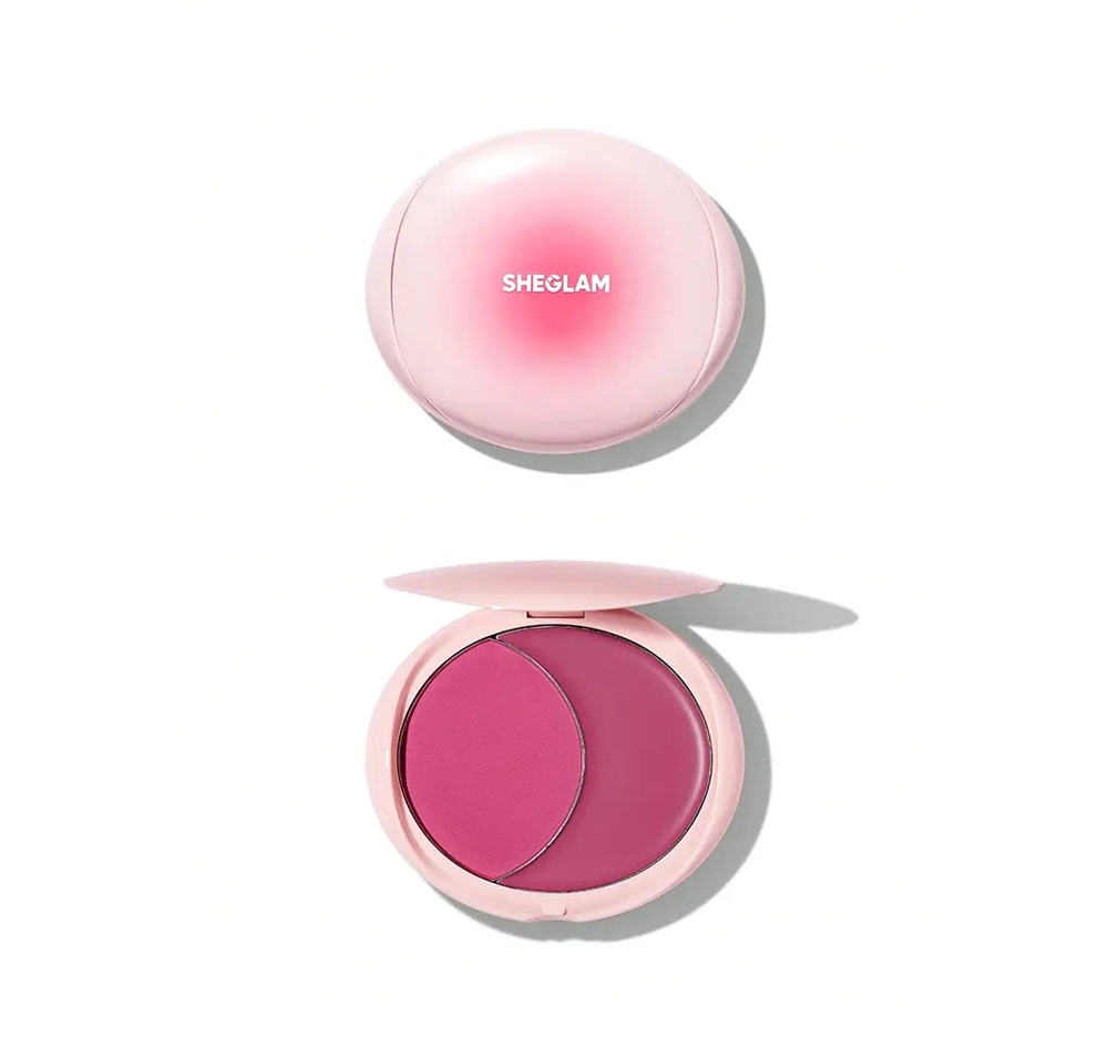 رژگونه دوقلو کرمی پودری شیگلم 