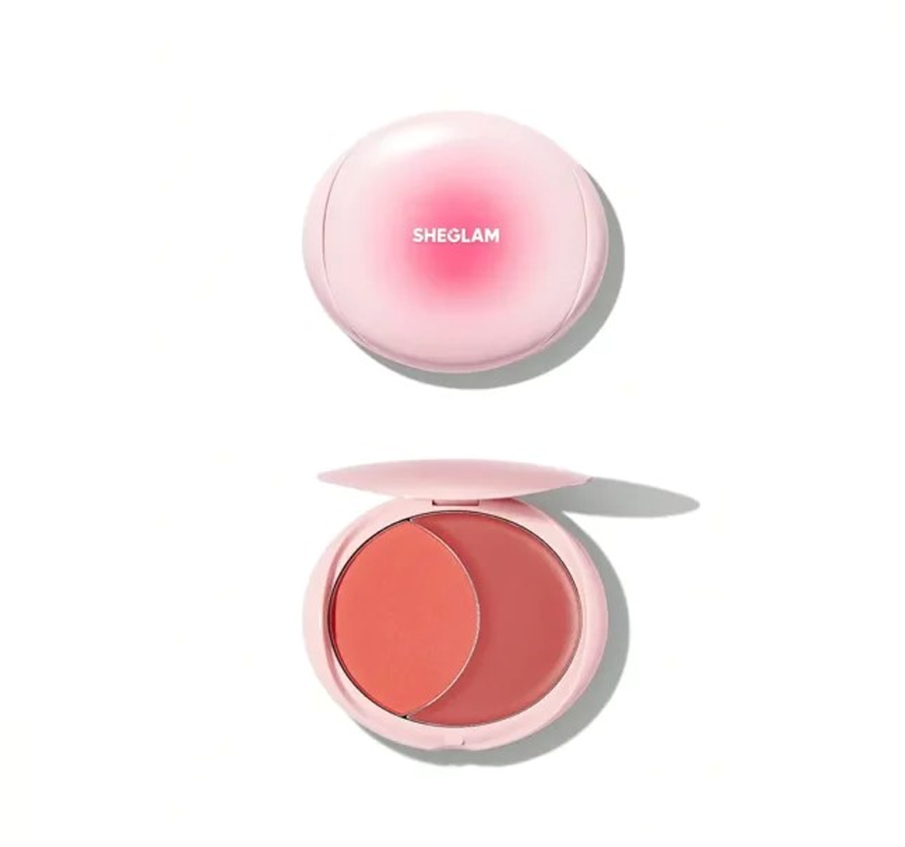 رژگونه دوقلو کرمی پودری شیگلم 