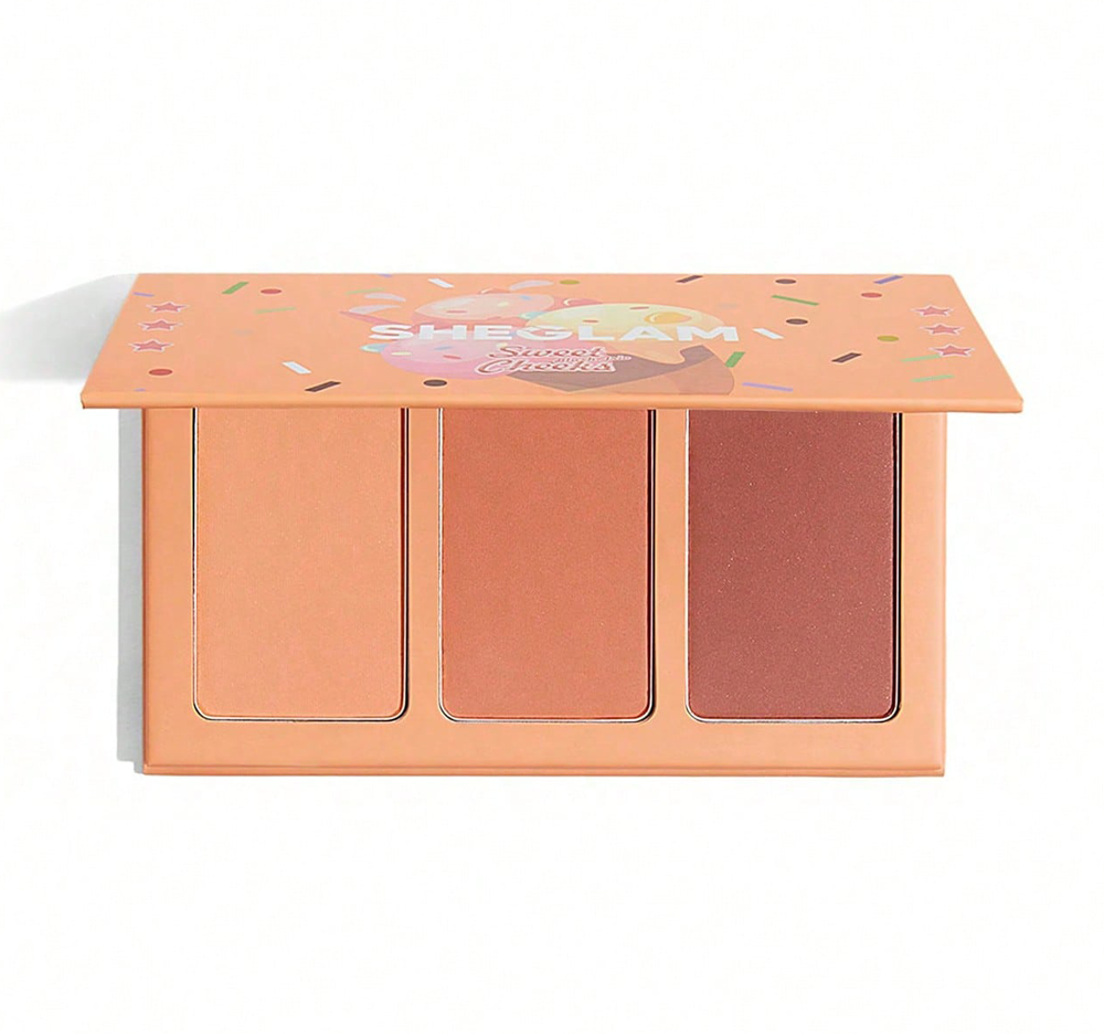 پالت سه رنگ رژگونه شیگلم 