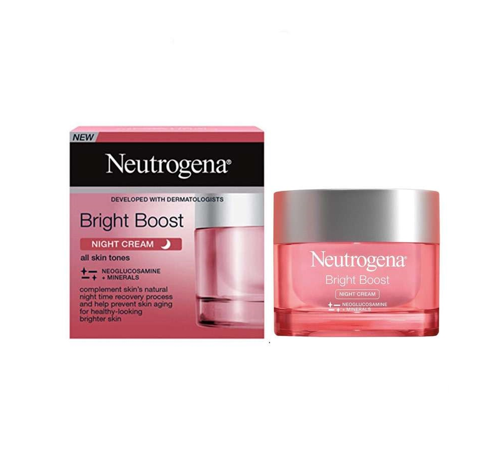 ژل کرم شب برایت بوست نوتروژینا 