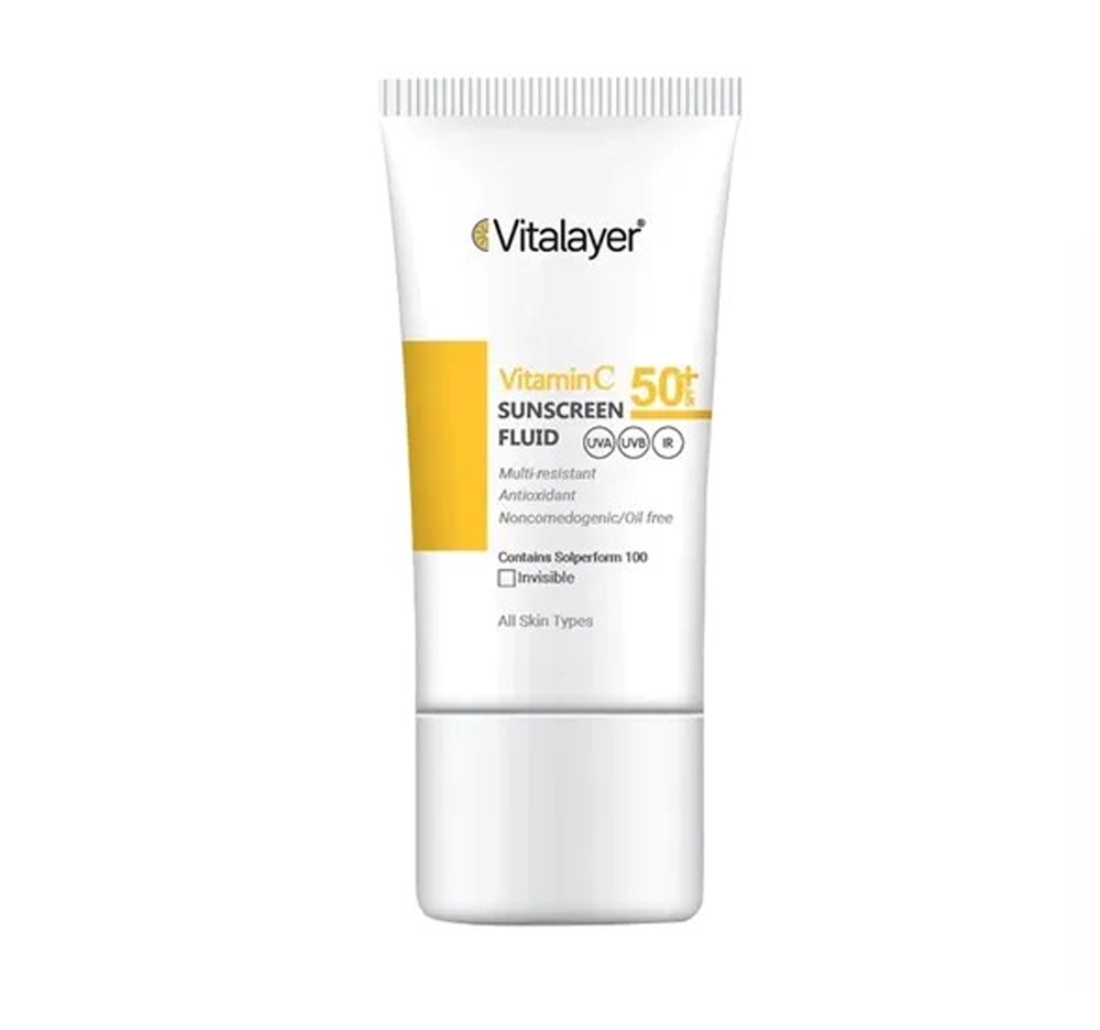 کرم ضد آفتاب ویتالیر SPF50 ویتامین C 