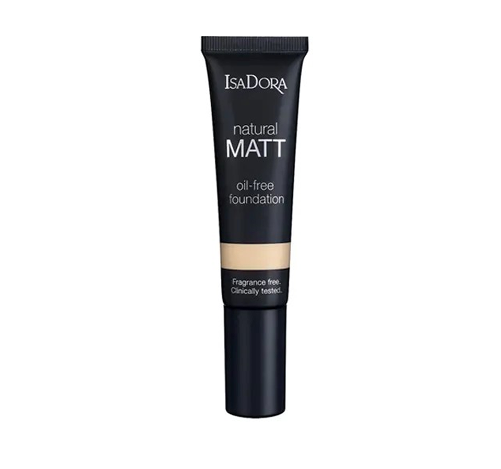 کرم پودر ایزادورا مدل Natural Matt 
